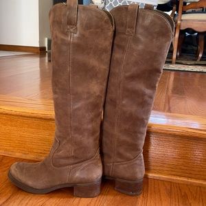 Lucky brand leather boots